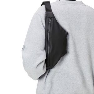 Rains Black Mini Bum Bag / Fanny pack - waterproof
